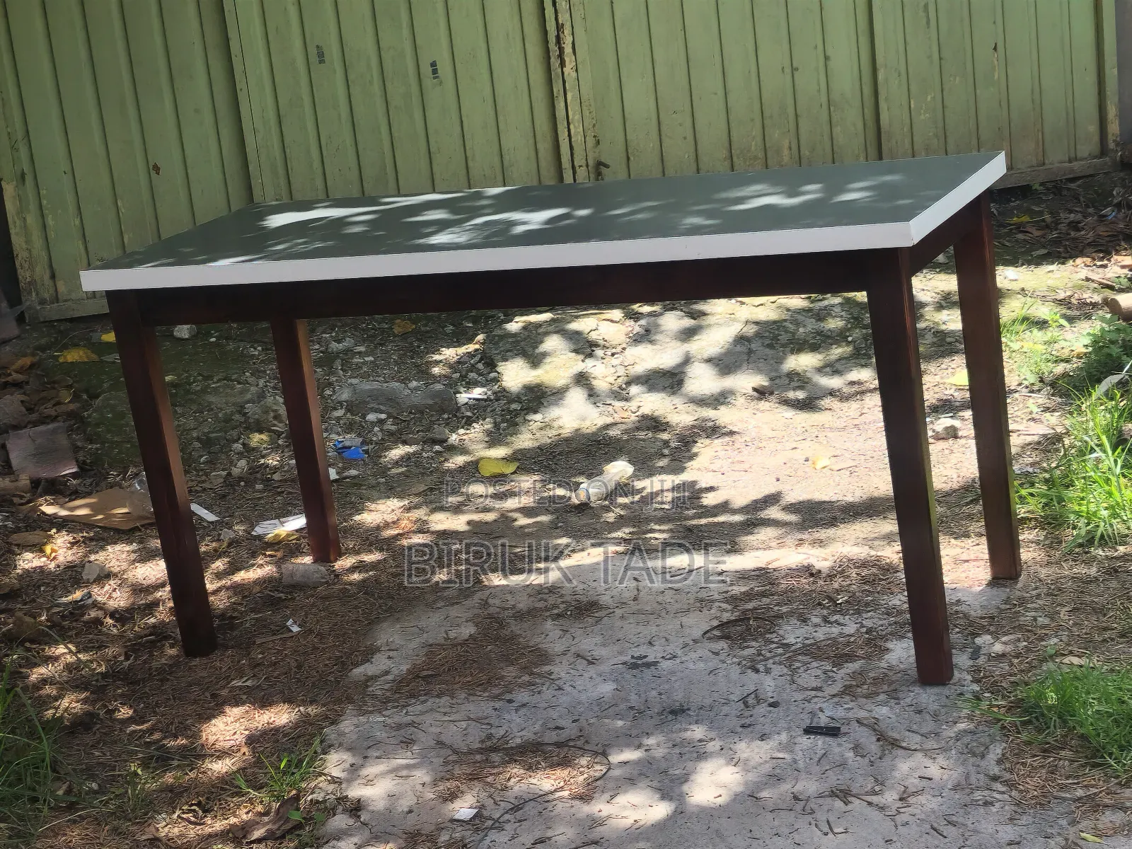 Office Table 150×60 Cm Wood Legs