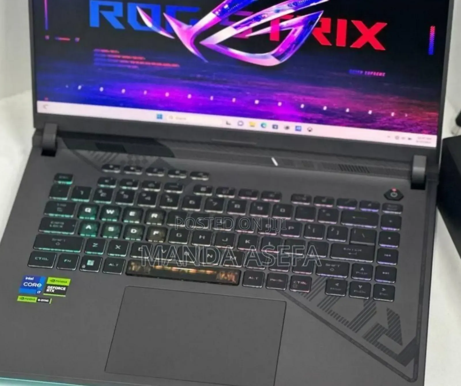 New Laptop Asus ROG Strix G16 G614 16GB Intel Core I7 SSD 512GB