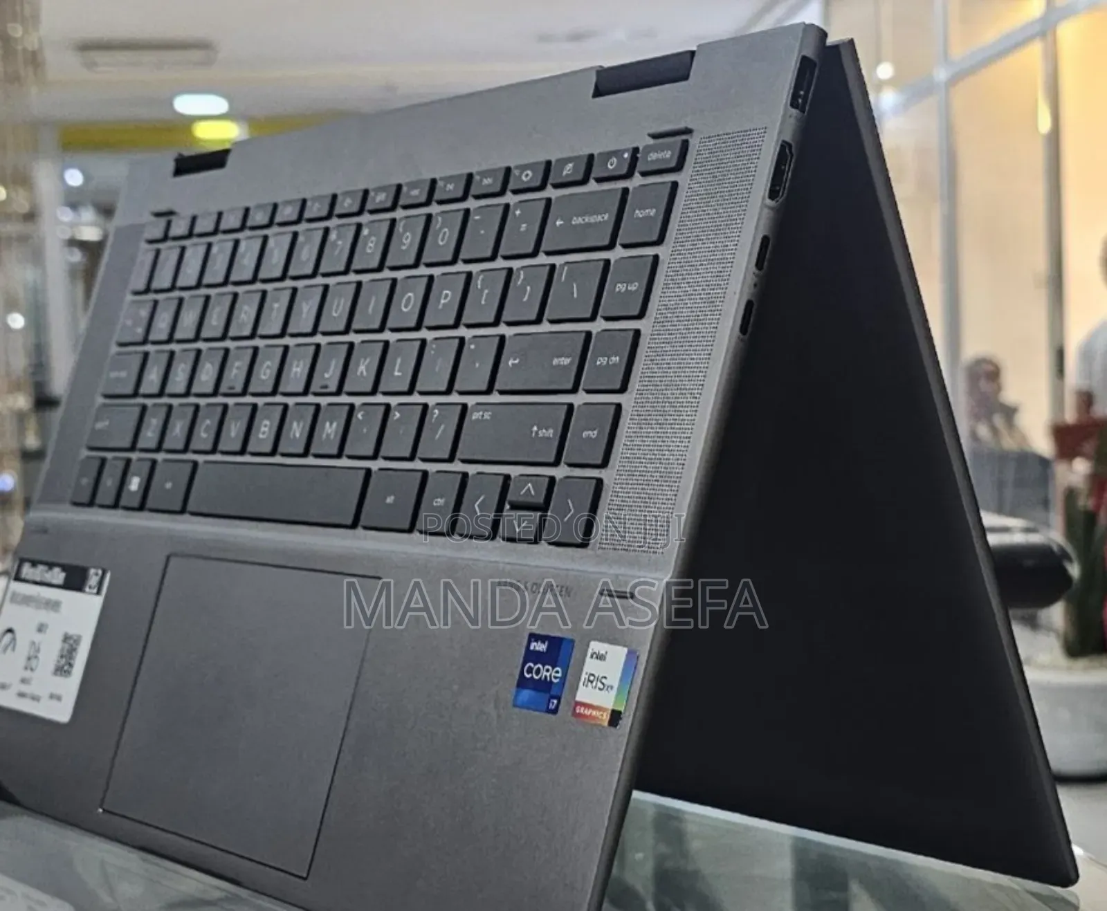 New Laptop HP Envy X360 16GB Intel Core I7 SSD 512GB