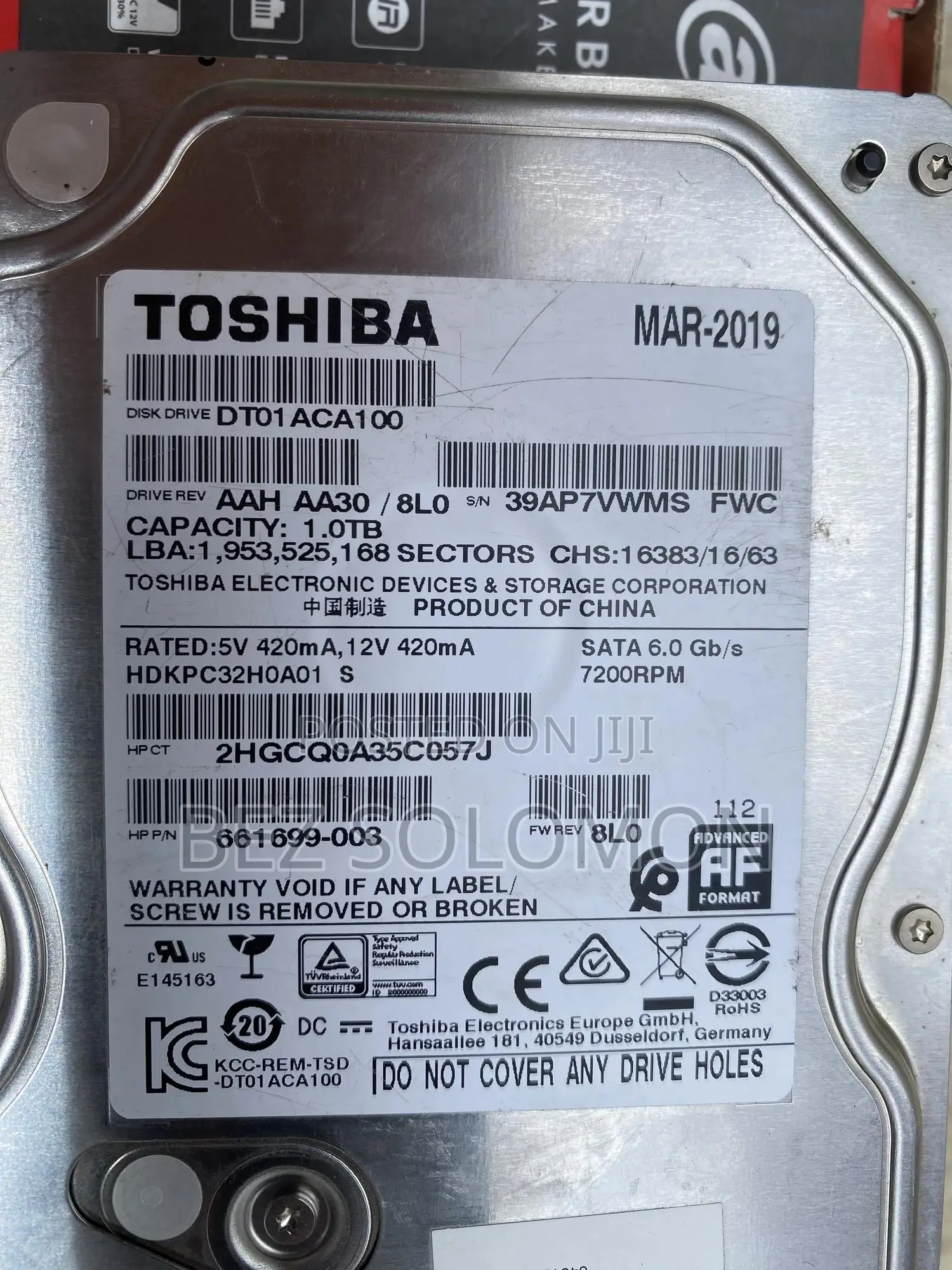 Hard Disk Normal 500gb Hdd