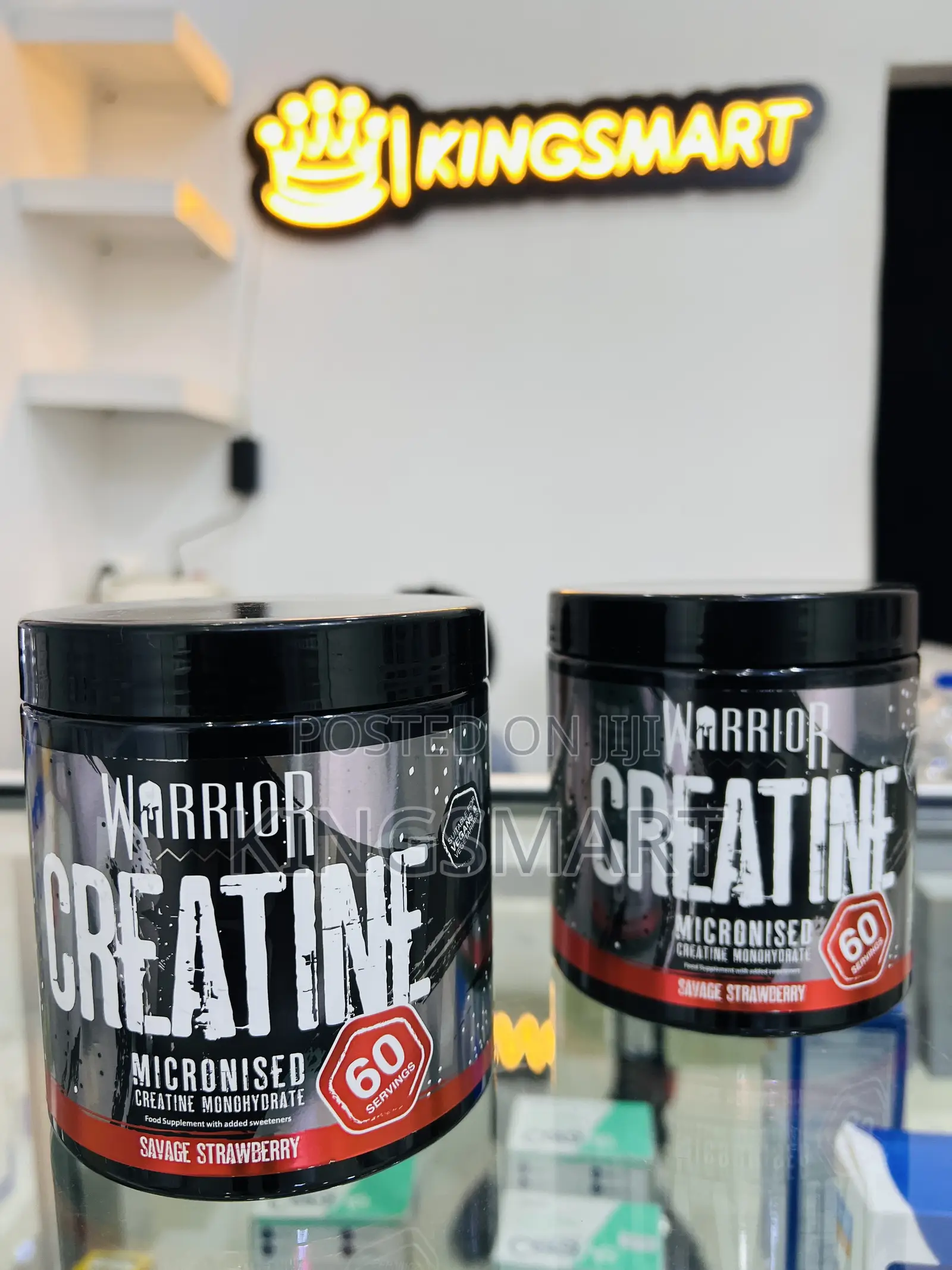 Warrior Creatine Monohydrate 300 Gm and 60 Servings