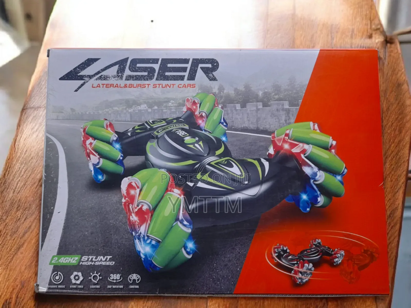 በ እጅ ሰዓት Sensor Control የሚደረግ Laser Car