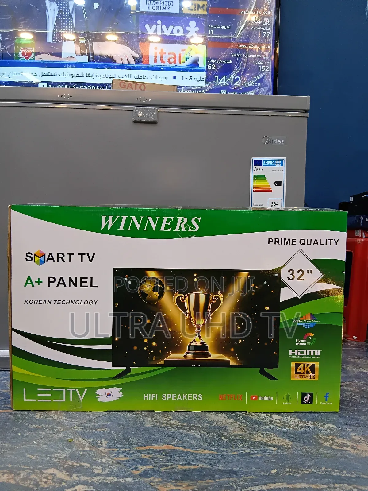Winners 32 Inch Double Glass Tv