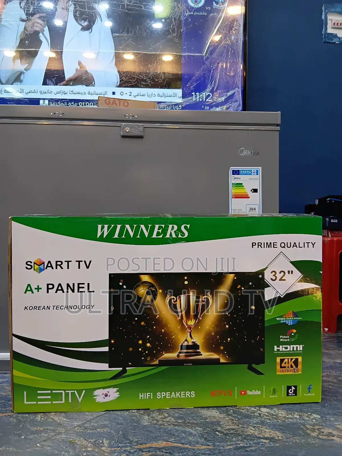 Winners 32 Inch Double Glass Tv