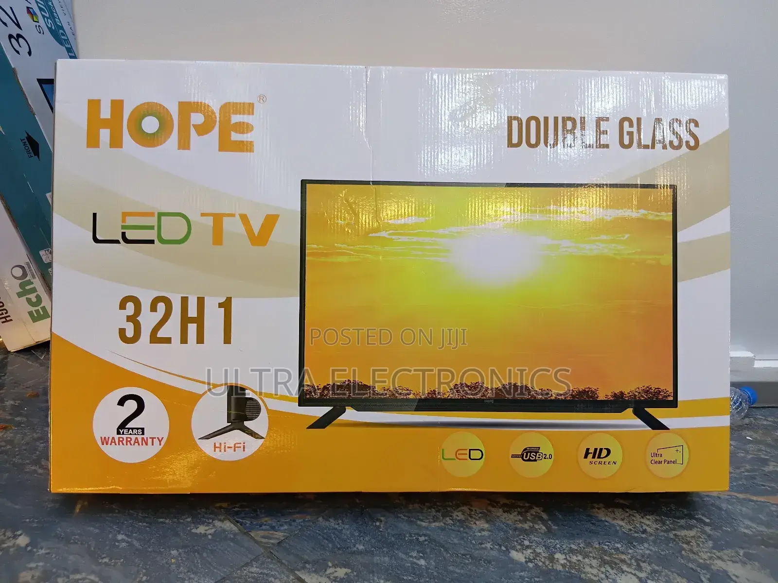 Hope 32 Inch Double Glass Tv