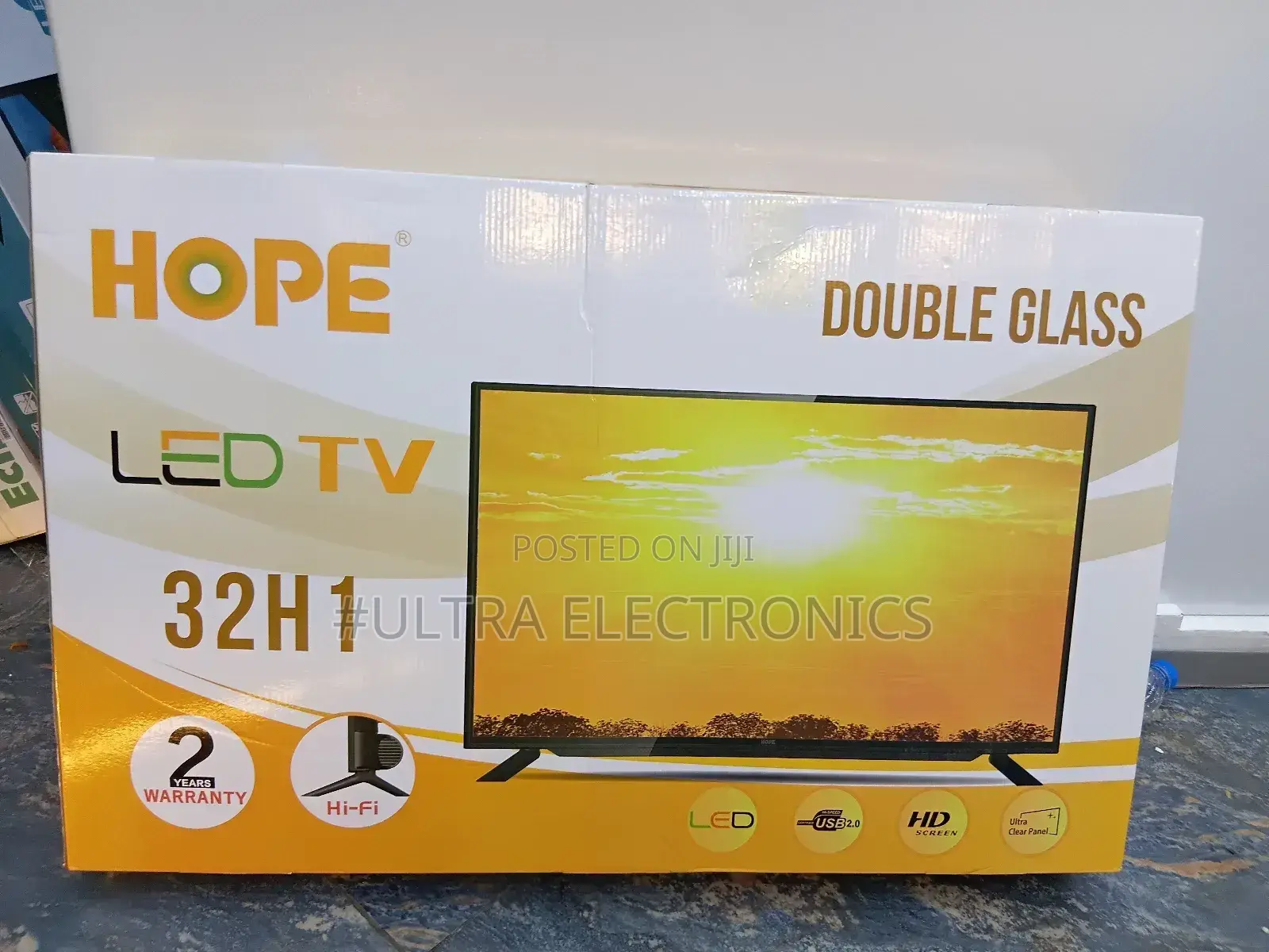 Hope 32 Inch Double Glass Tv