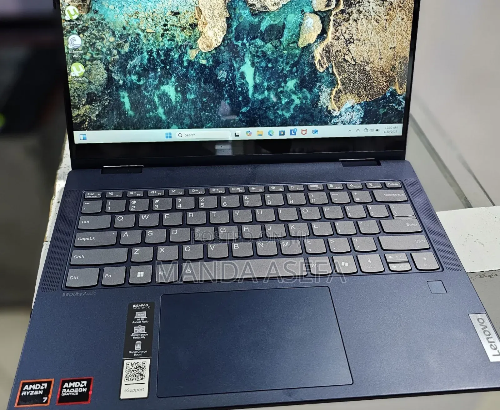 New Laptop Lenovo IdeaPad 5 Slim 13th Gen I7 16GB AMD Ryzen 7 SSD 1T