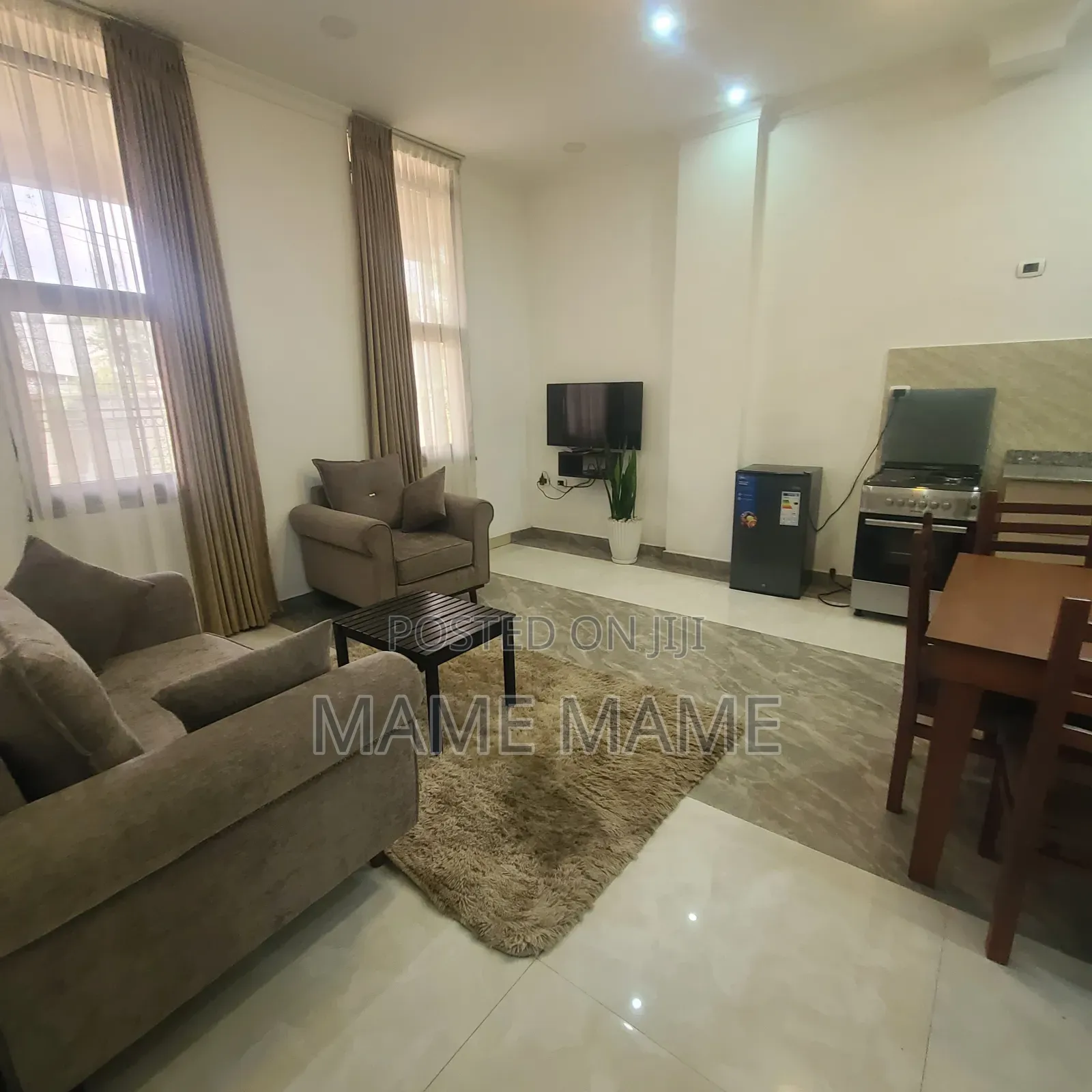 Furnished 1bdrm Apartment in Addis Abeba, Bole for rent