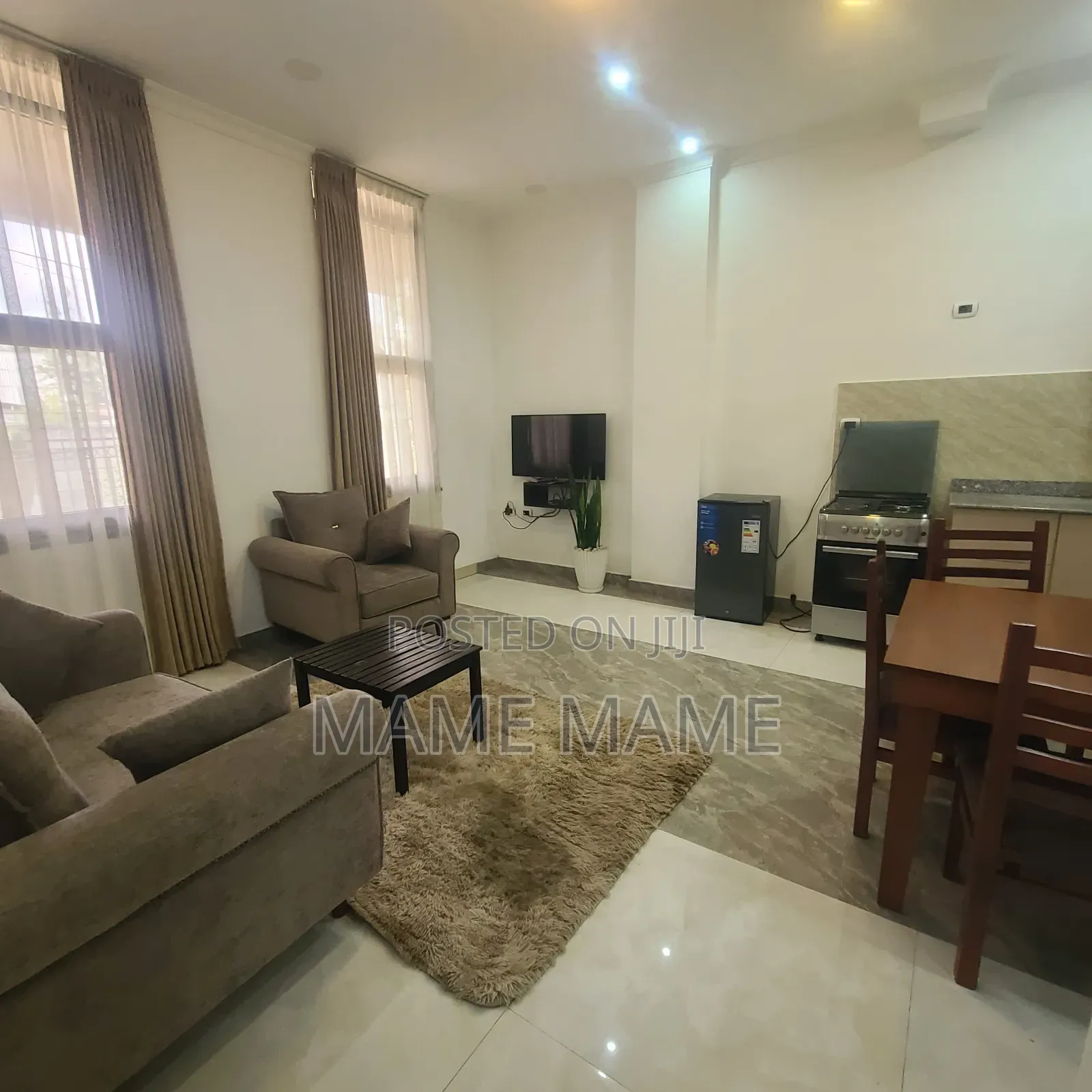 Furnished 1bdrm Apartment in Addis Abeba, Bole for rent