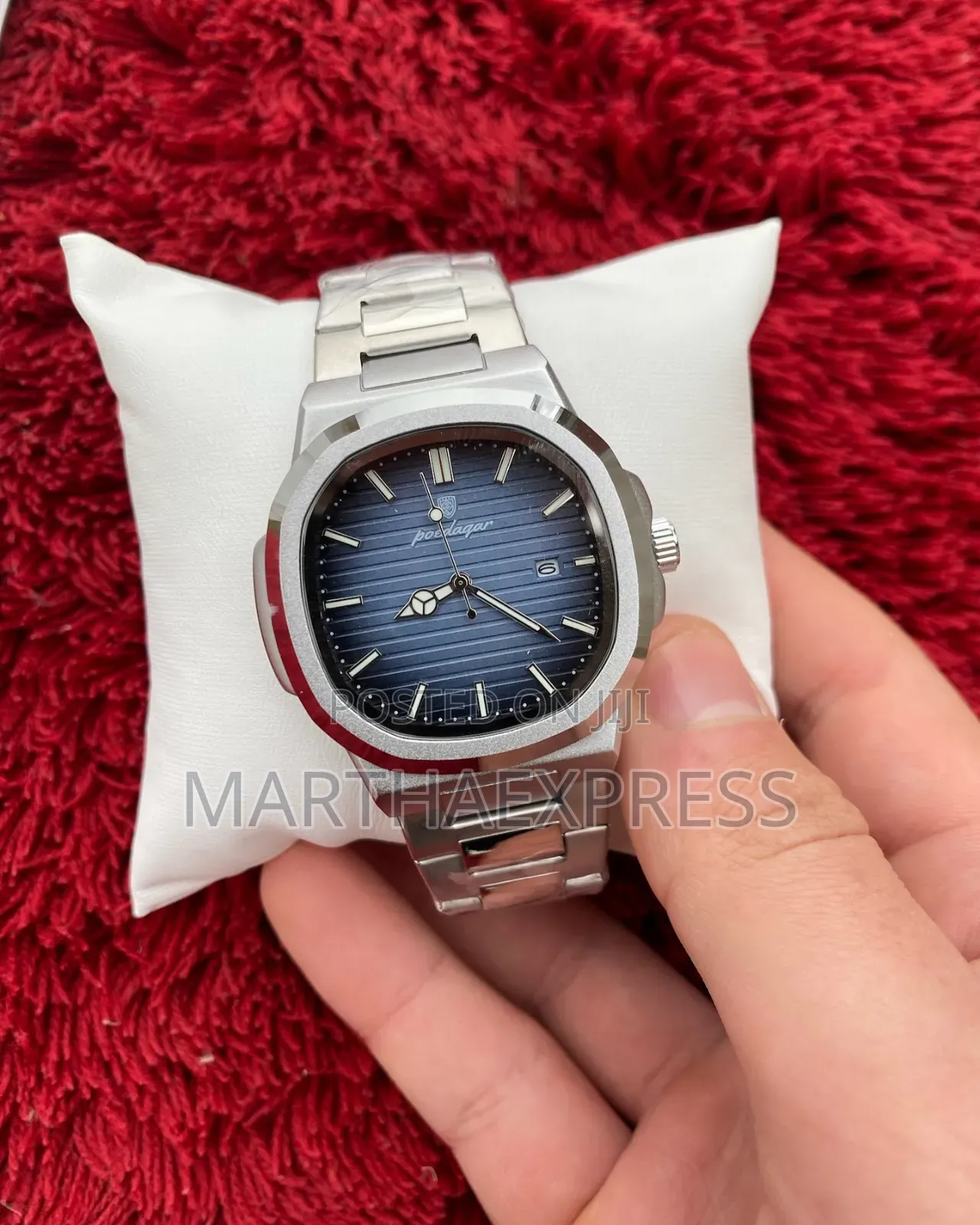 Poedagar Durable Luxury: Waterproof Watch,Swiss Precision**