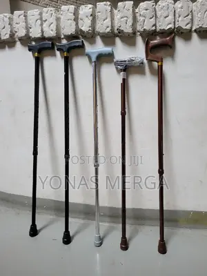 Walking Stick adjust the Height Through the Elastic Beads