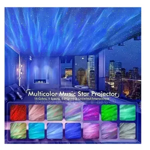 Starry Night Ocean Wave Projector With Bluetooth Music Sync