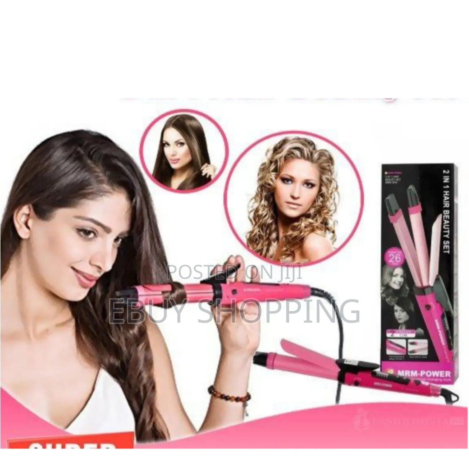 Dual-Function Styling Marvel Nova 2in1 Curler Straightener