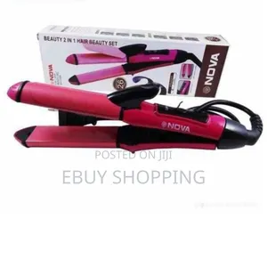 Dual-Function Styling Marvel Nova 2in1 Curler Straightener