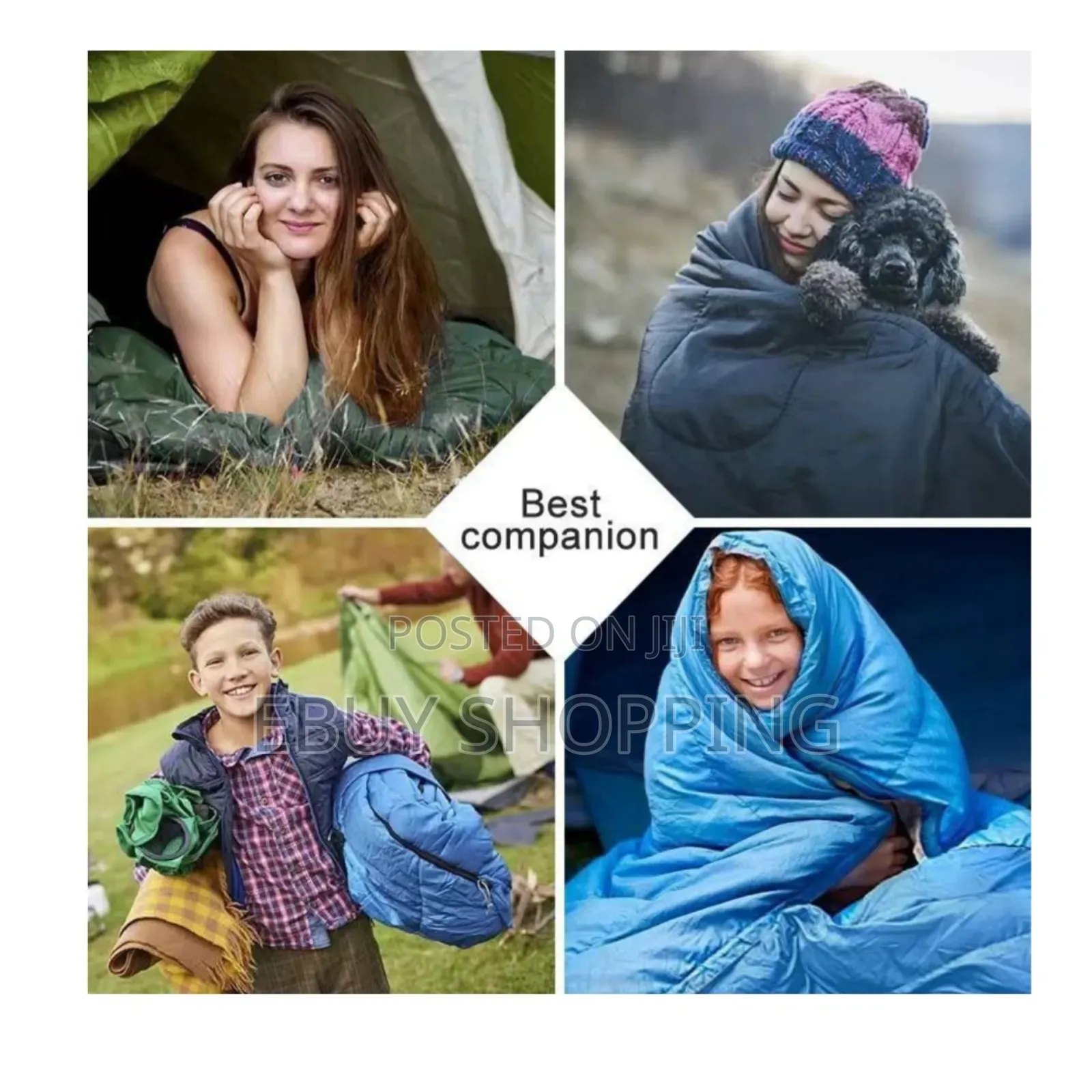 Procamp 4-Season Portable Sleeping Bag: Water-Resistant