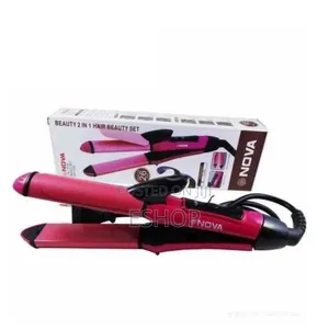 Photo - **Nova 2in1 Hair Essential: Curls Straight Lines Made Easy