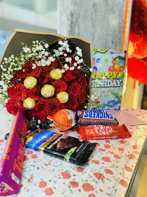 More Chocolate And Flower Gift
