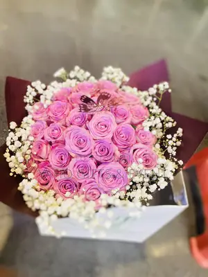 Purple Birthday Bouquet