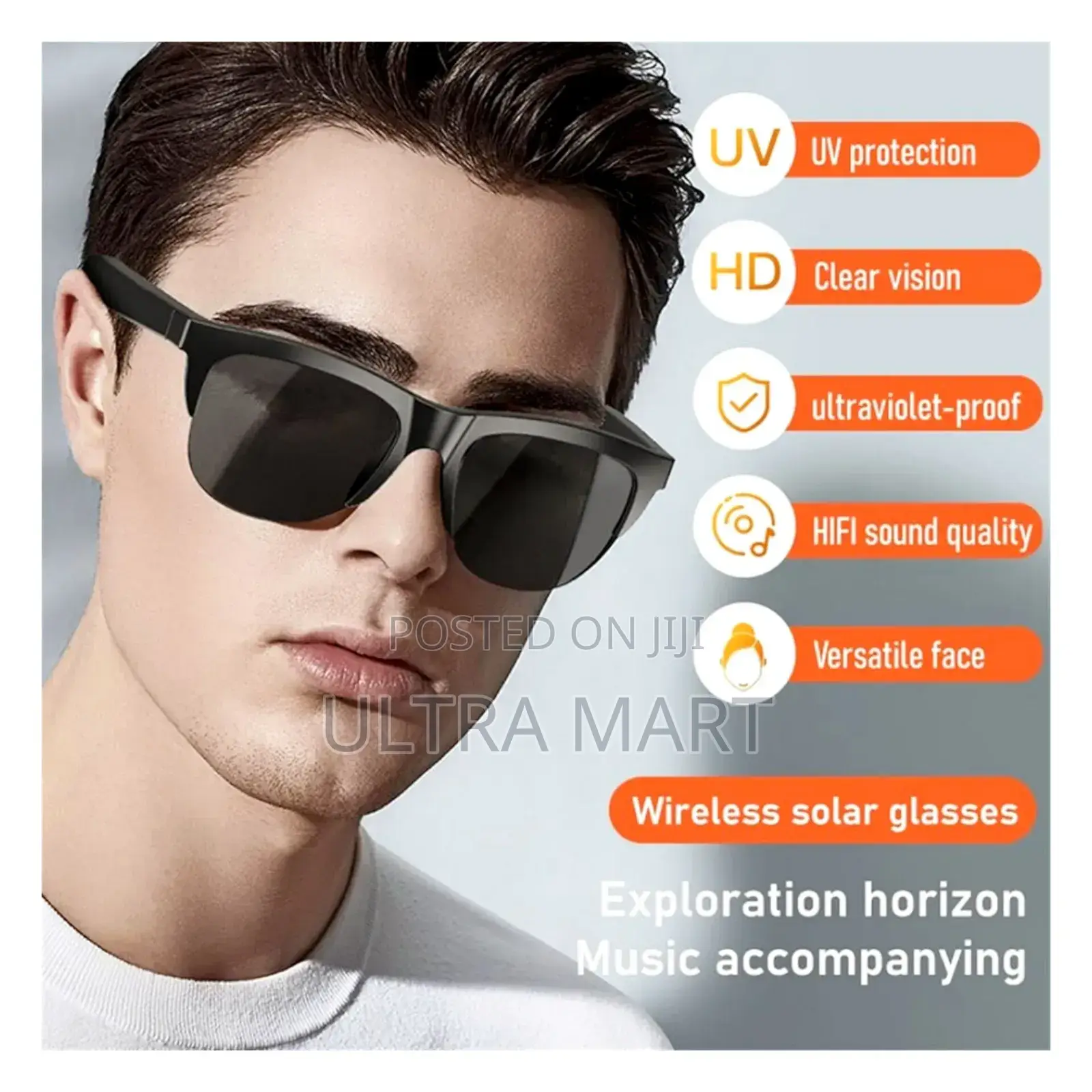 Glasses Wireless Headset