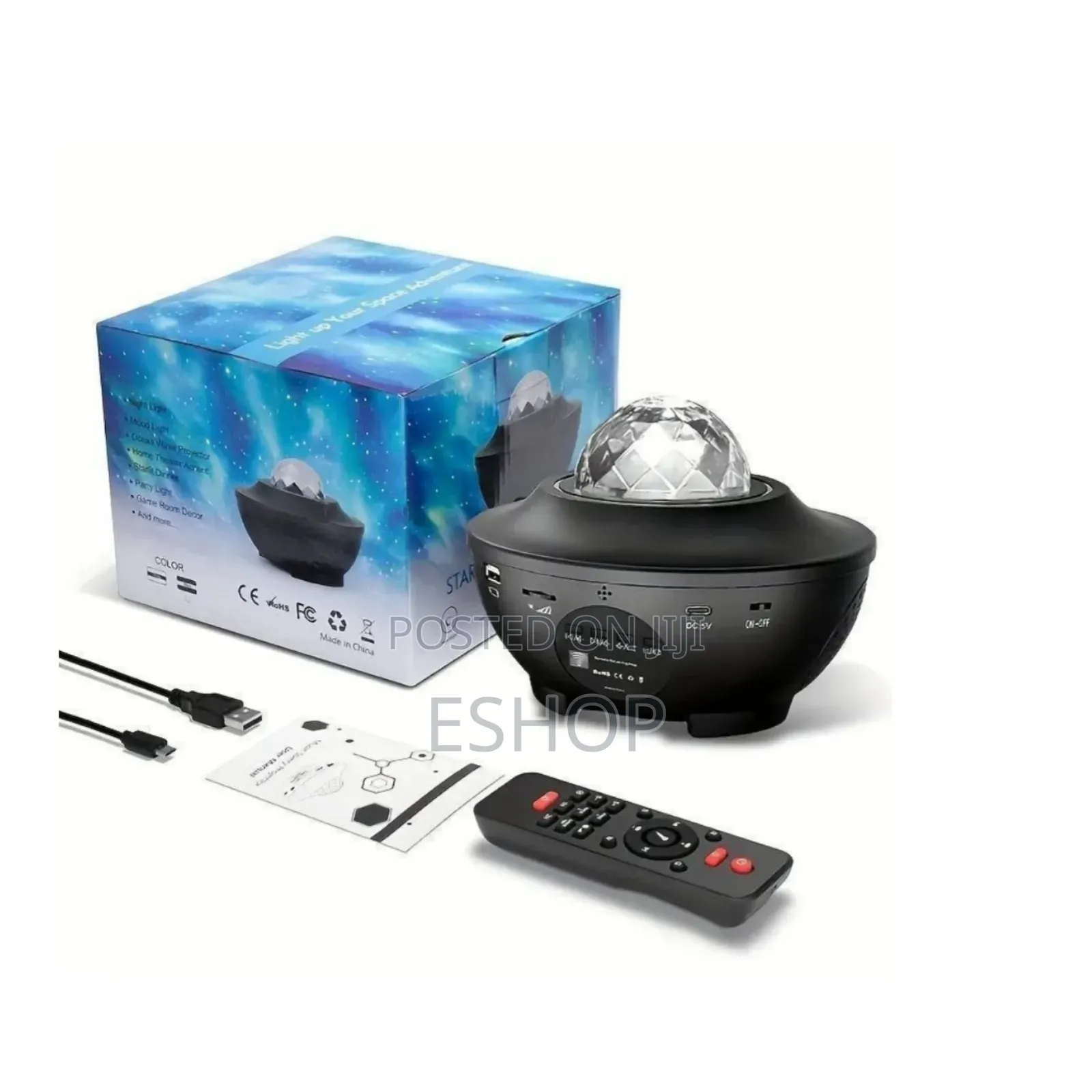 Eternal Stars Projector–Perfect Gift for Tech