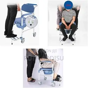 Toilet Chair With Four Wheel Almunium才子commode Chair Best