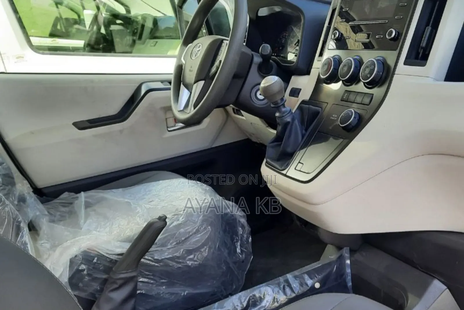 New Toyota HiAce 2023 White