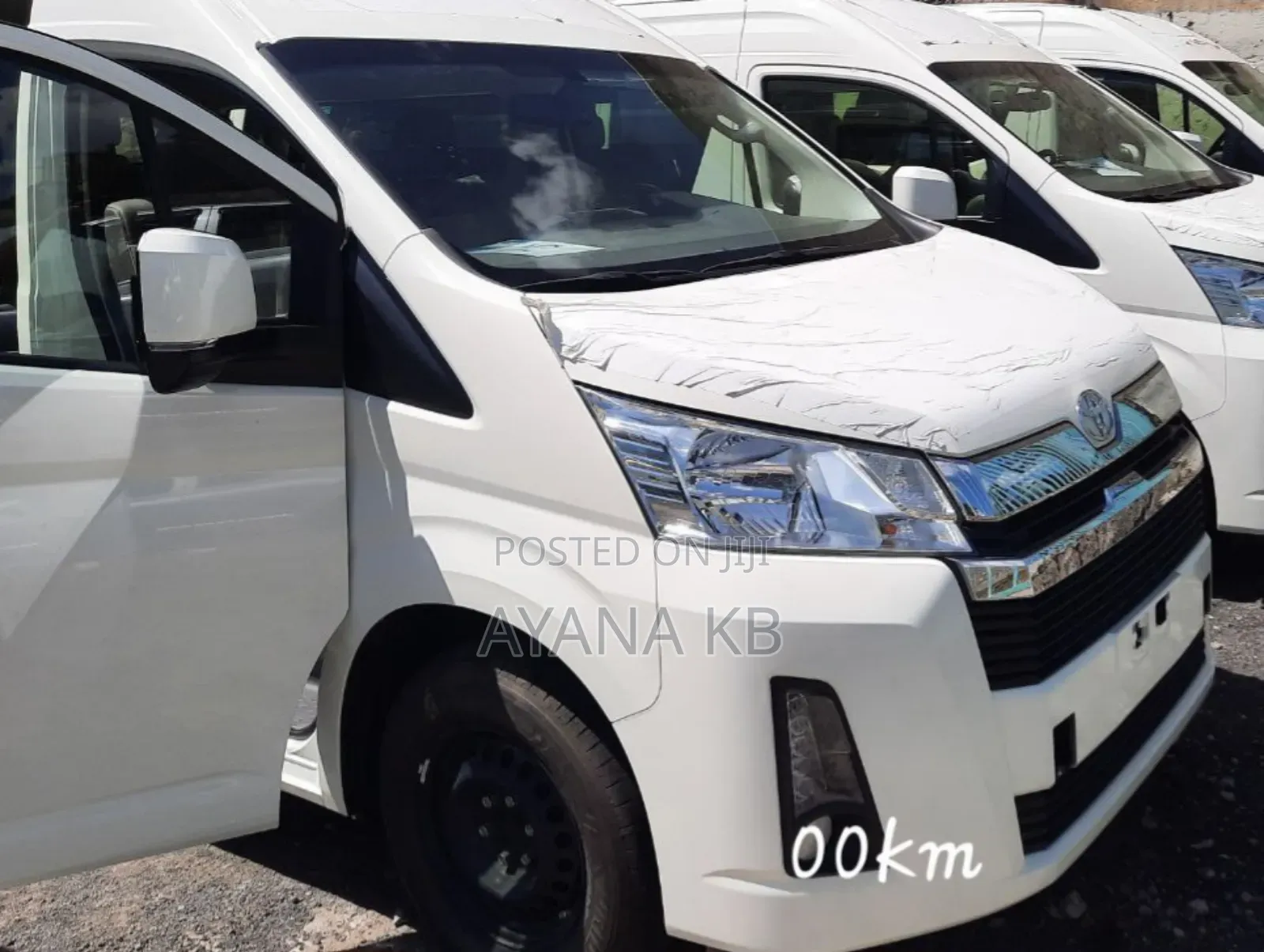 New Toyota HiAce 2023 White
