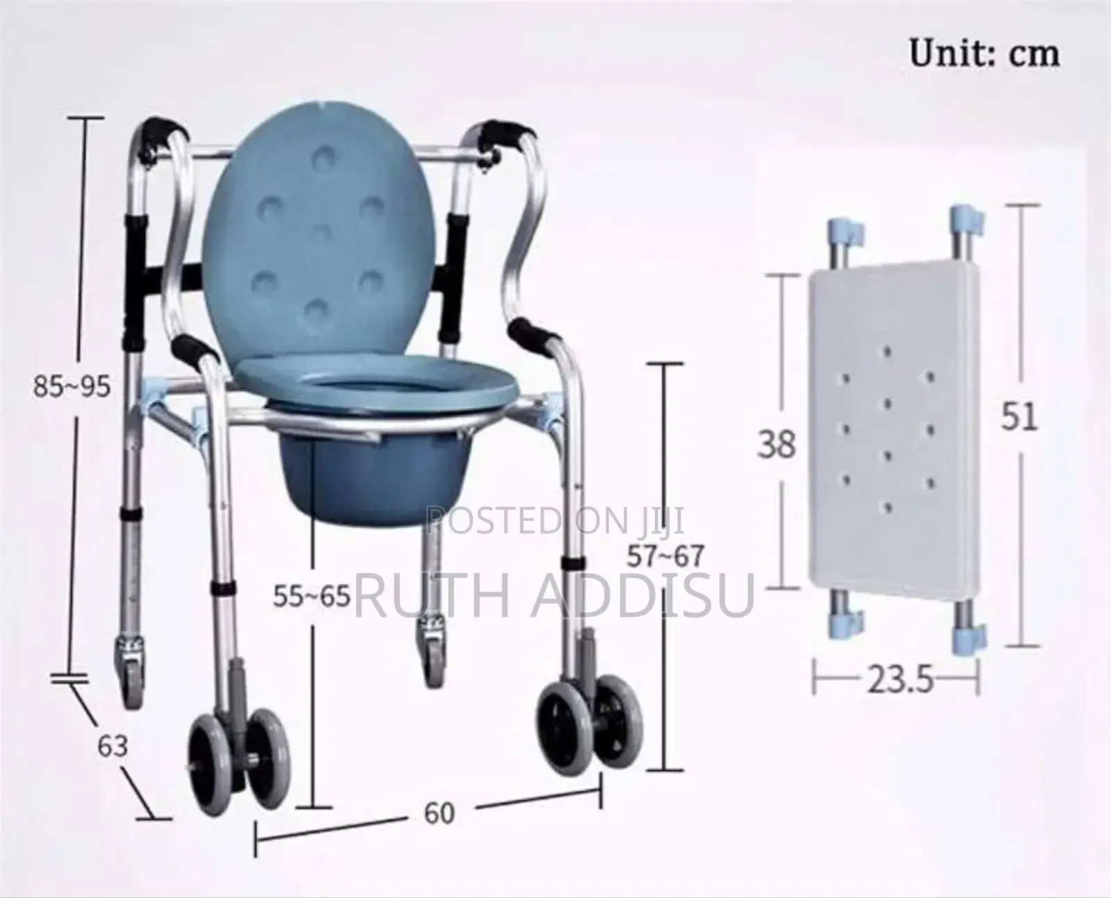 Commode With Wheel Toilet Seat Chair米蘭commode Chair吃到popo
