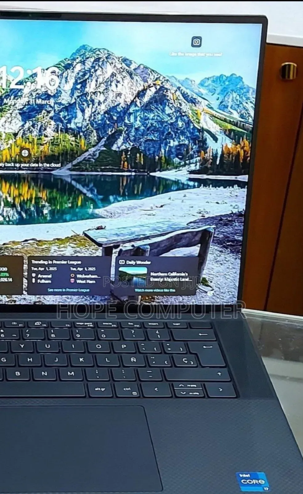 New Laptop Dell XPS 15 16GB Intel Core I7 SSD 512GB