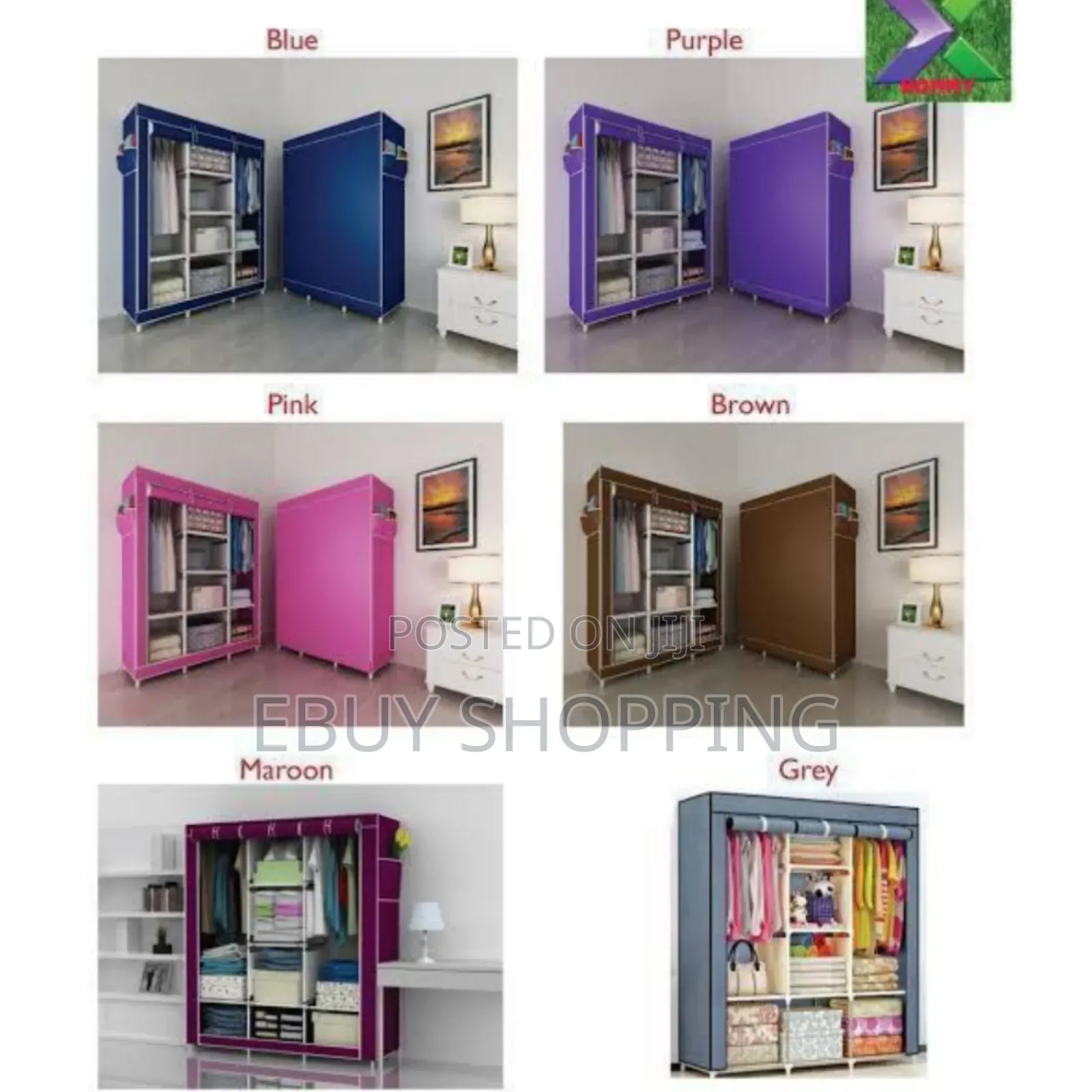 **Easy-Assembly Lightweight Wardrobe Solution**