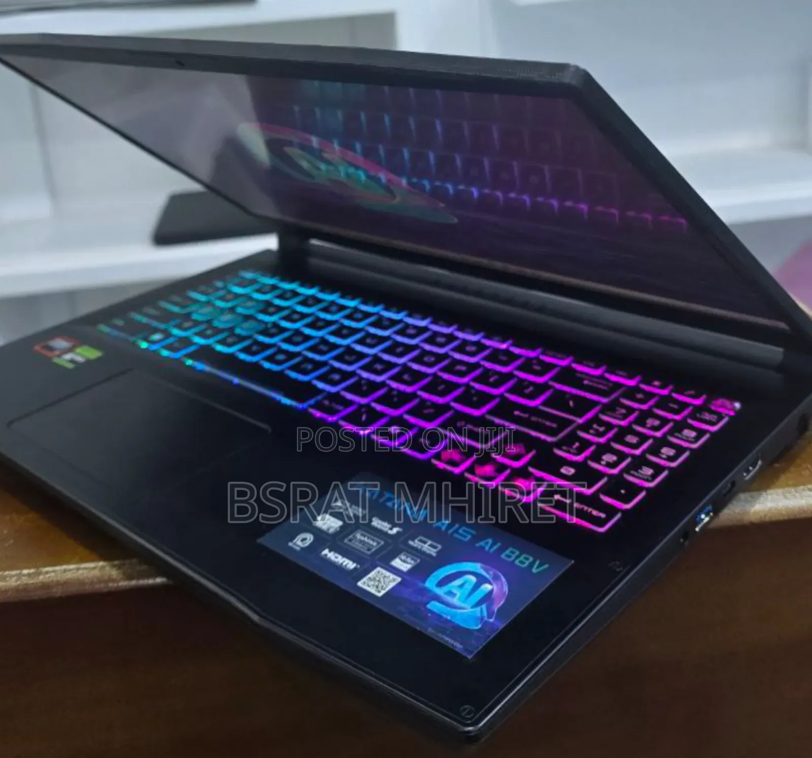 New Laptop MSI GF63 16GB AMD Ryzen 7 SSD 1T