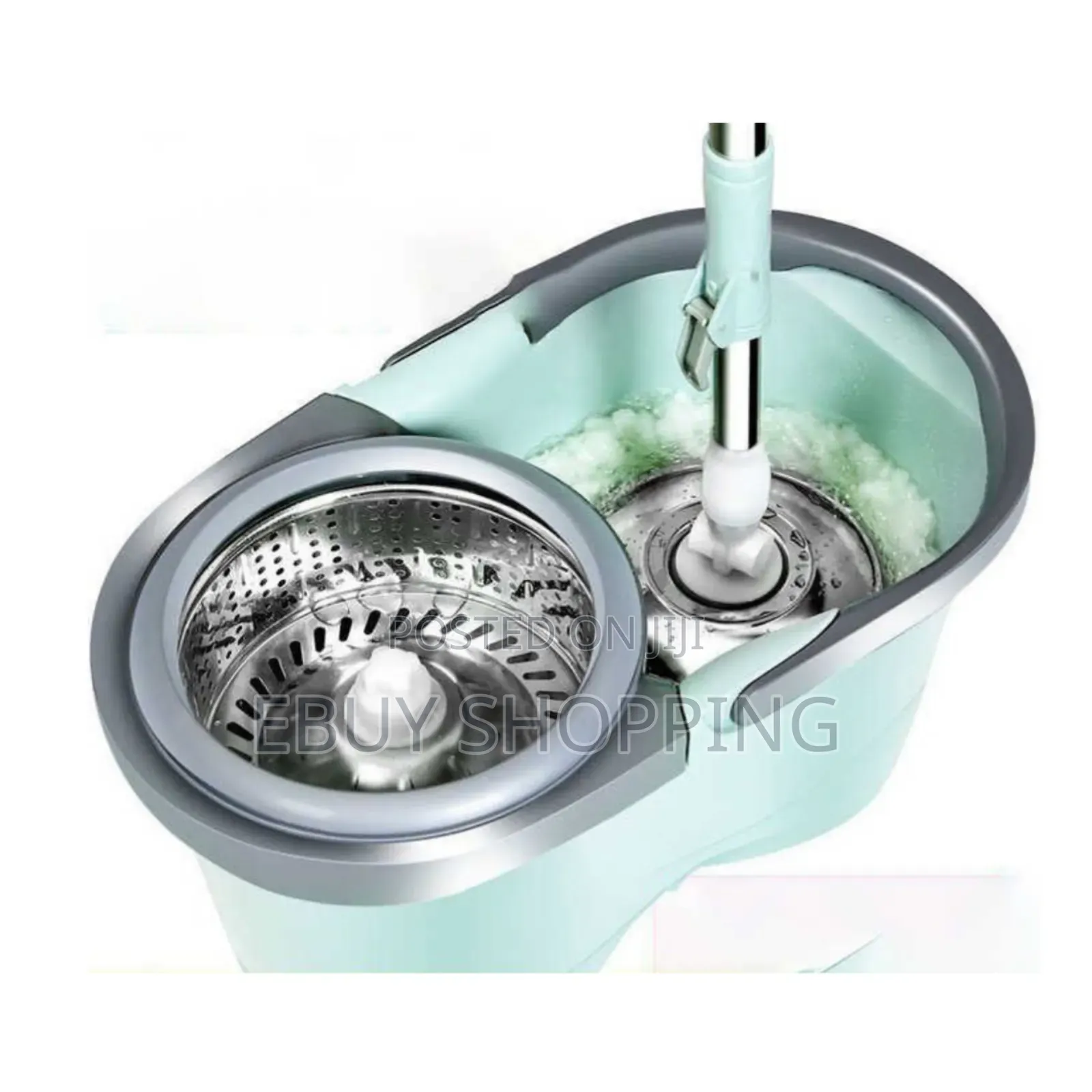 Revolutionary Spin Mop Pro Self-Wringing Bucket