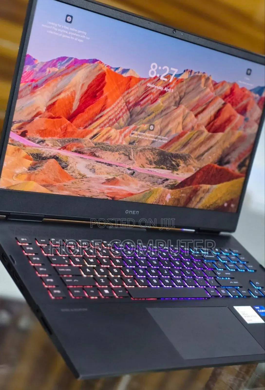 New Laptop HP Omen 17 16GB Intel Core I7 SSD 512GB