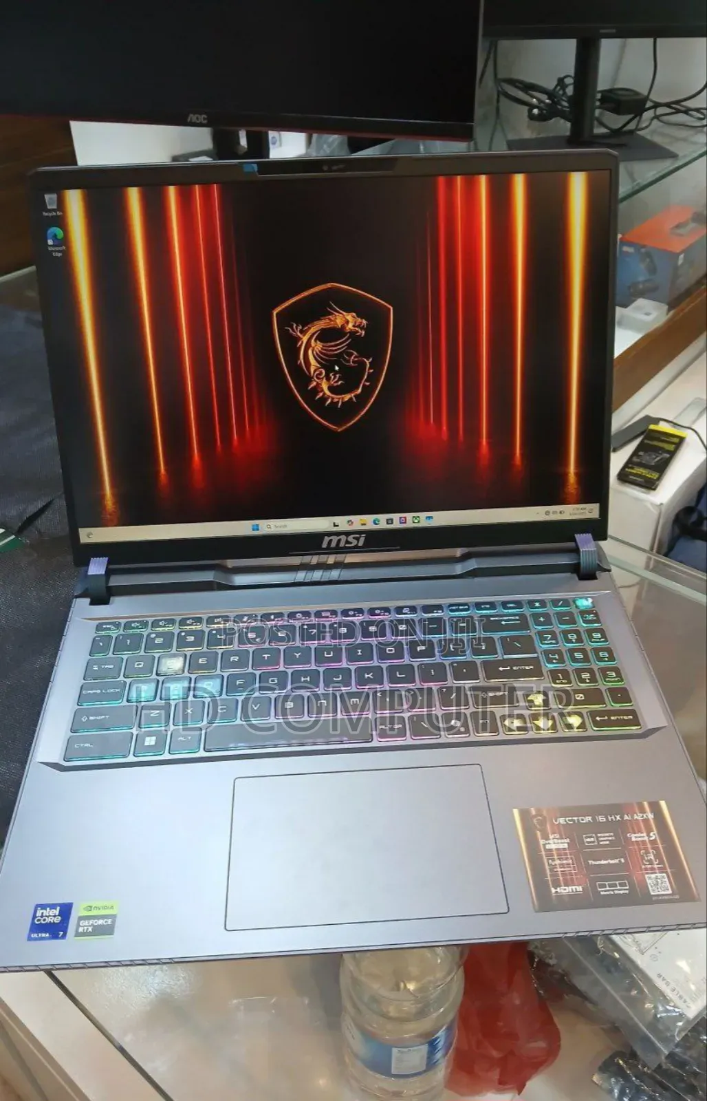 New Laptop MSI 16GB Intel Core Ultra 7 SSD 1T