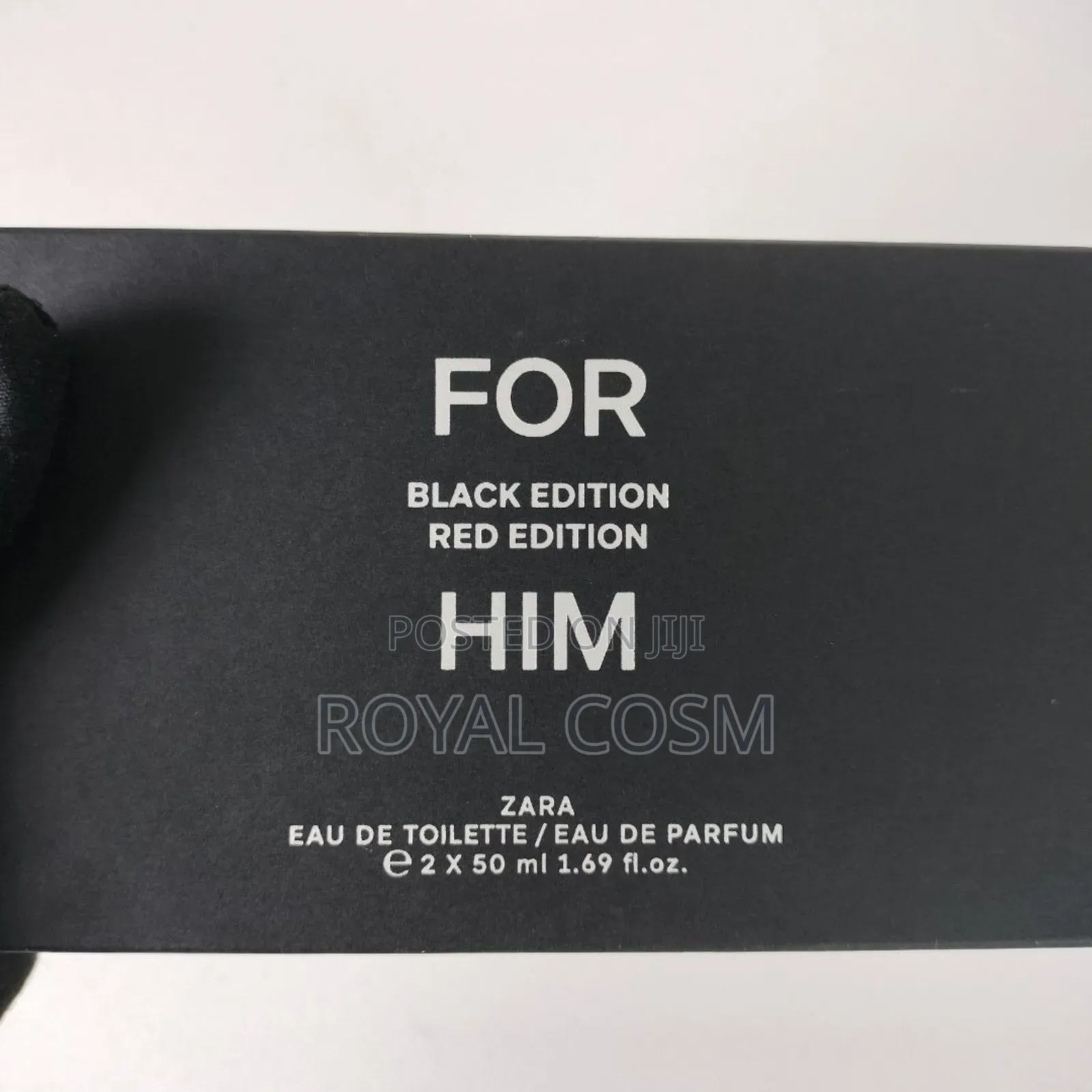 Zara for Him Red and Black Edition 2×50ml Duo Set Perfume