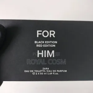 Photo - Zara for Him Red and Black Edition 2×50ml Duo Set Perfume