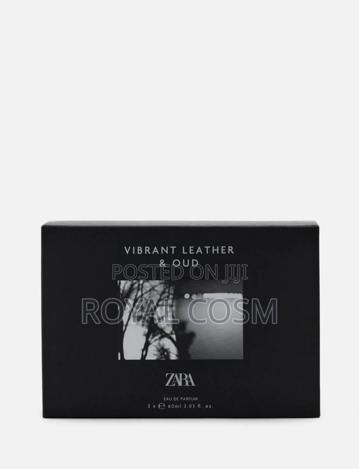 Zara Vibrant Leather and Oud 2×60ml Duo Set Men's Perfumes