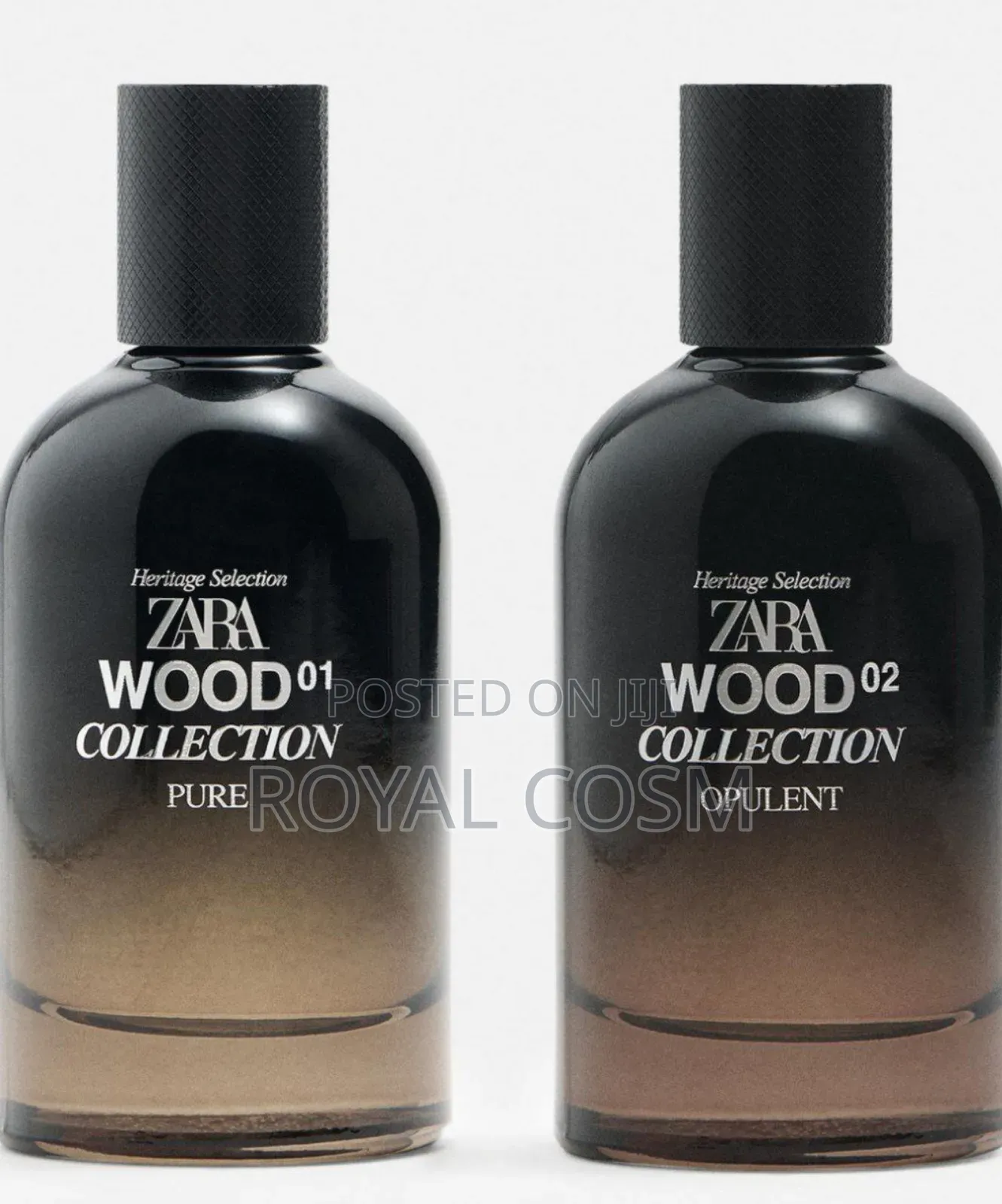 Zara Wood Collection Pure and Opulent Men's Perfumes