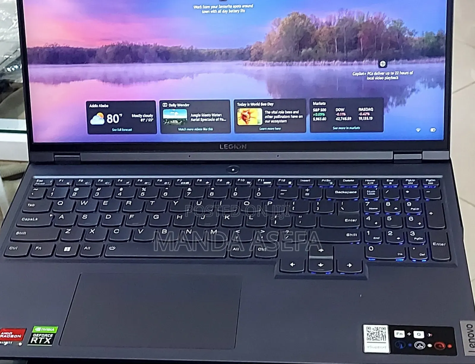 New Laptop Lenovo Legion 5 16GB AMD Ryzen 7 SSD 512GB