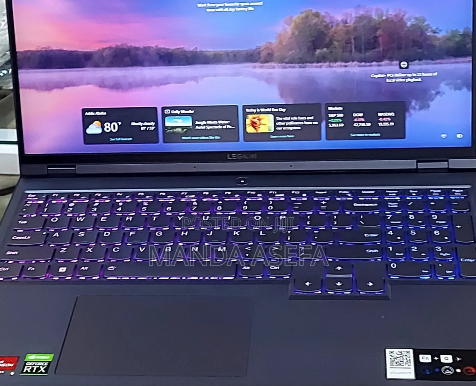 New Laptop Lenovo Legion 5 16GB AMD Ryzen 7 SSD 512GB