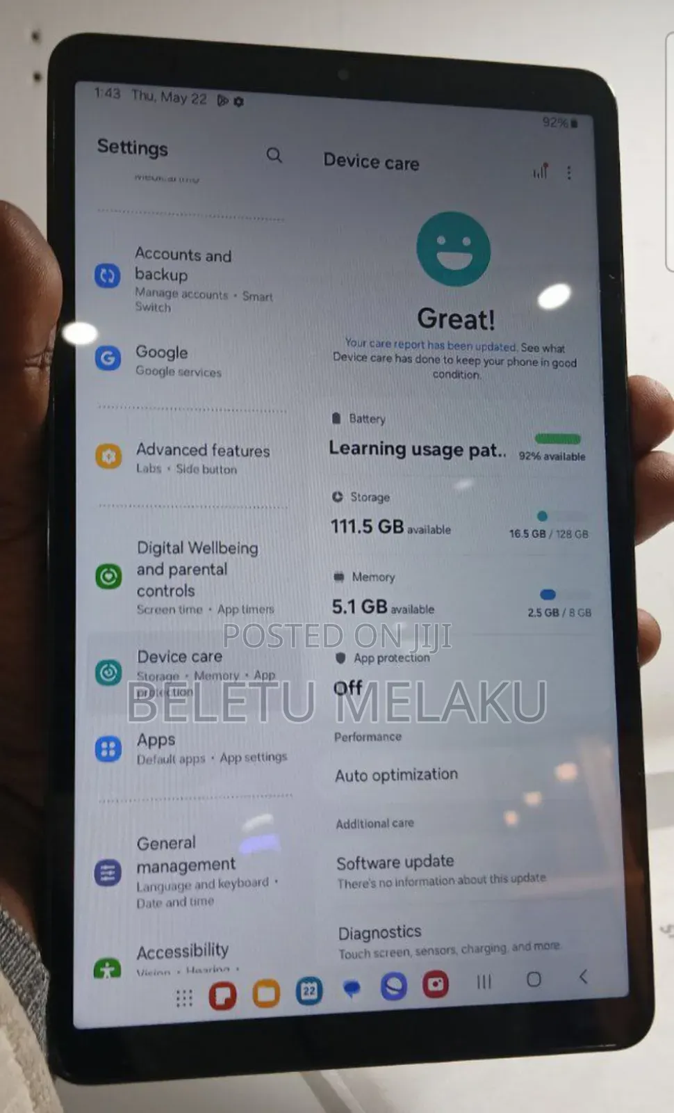New Samsung Galaxy Tab A9 128 GB
