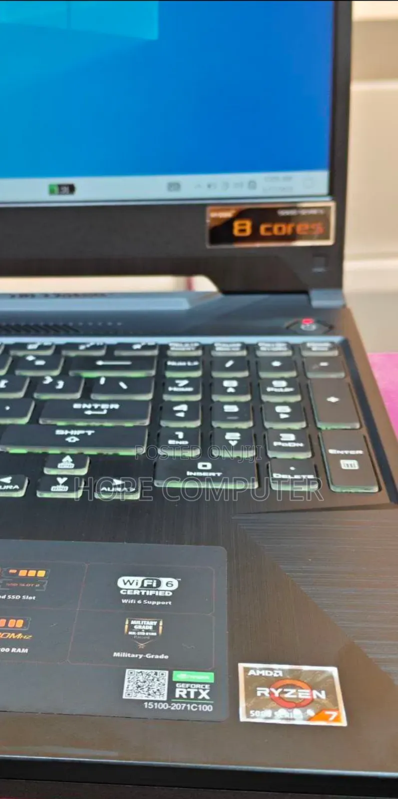 New Laptop Asus TUF Gaming A15 16GB AMD Ryzen 7 SSD 512GB