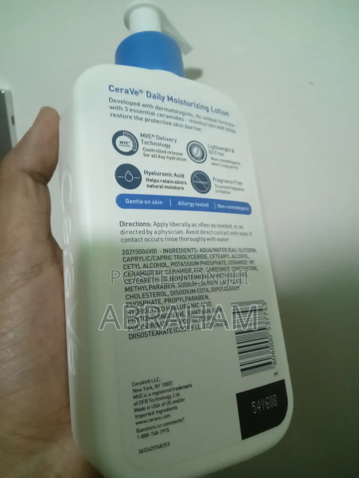 Cerave Daily Moisturizing Lotion