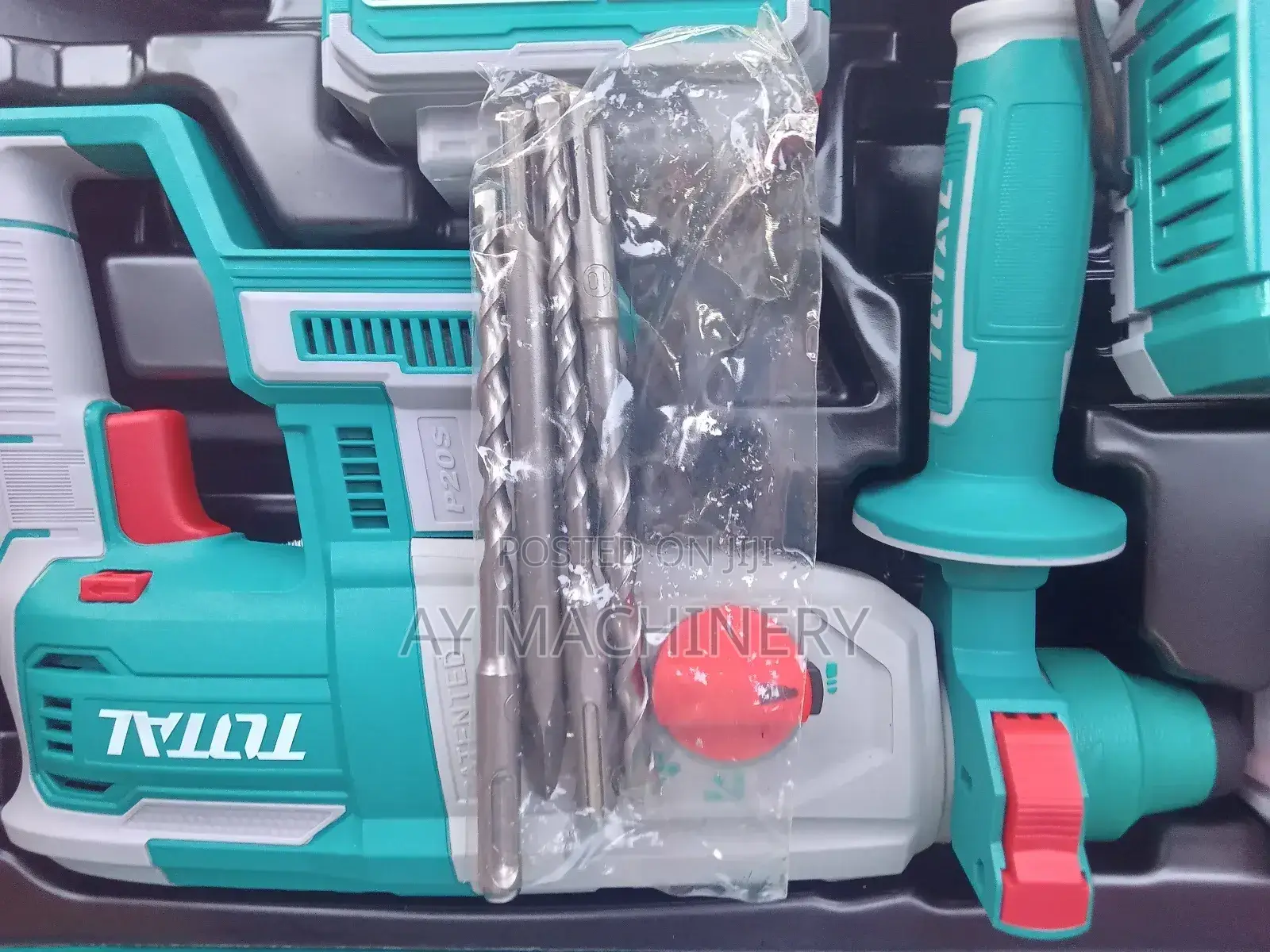 Total Chargeable Hammer Drill በባትሪ የሚሰራ ኮንክሪት ድሪል