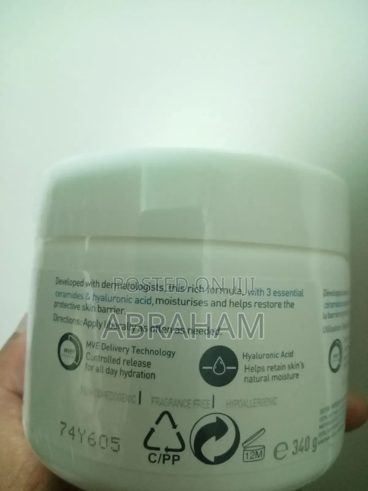 Cerave Moisturising Cream