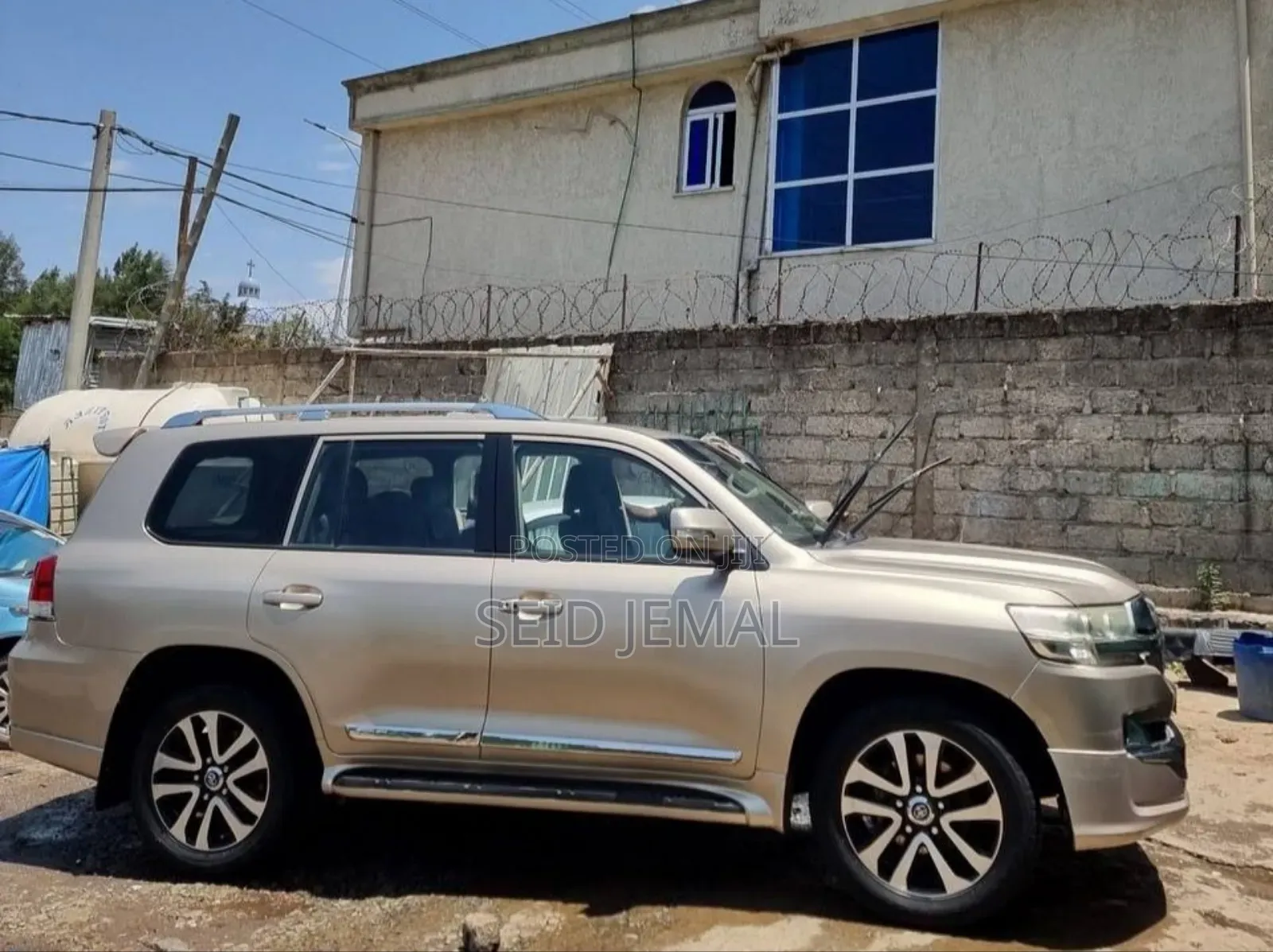 Toyota Land Cruiser 2008 Gold