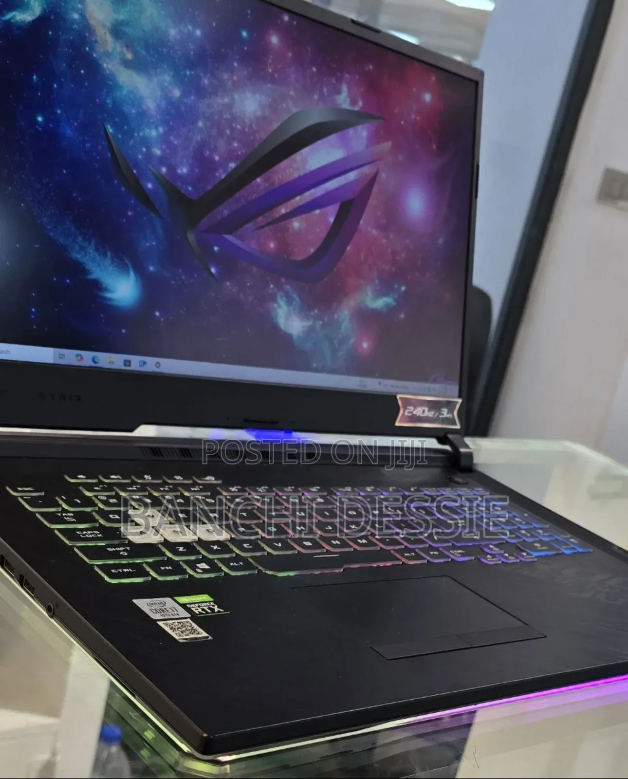 New Laptop Asus ROG Strix G15 16GB Intel Core I7 SSD 1T