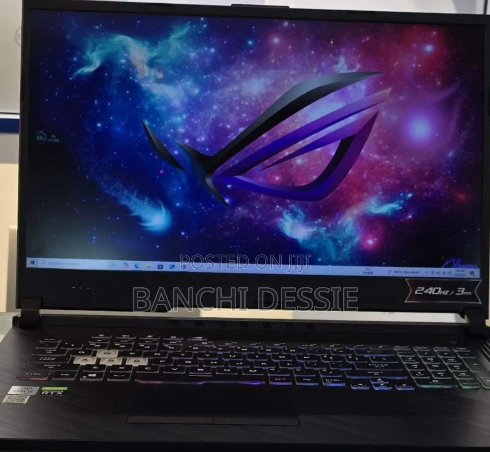 New Laptop Asus ROG Strix G15 16GB Intel Core I7 SSD 1T
