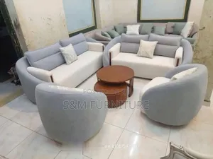 Photo - Moxie 7 Seater Sofa Set With Coffee Table.