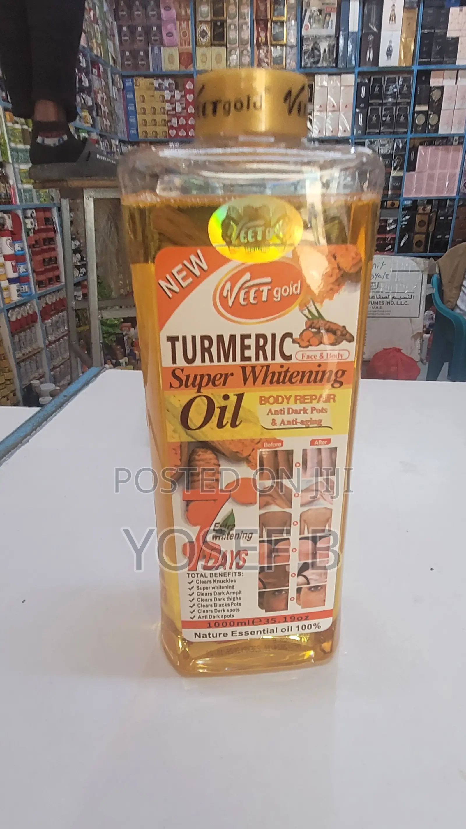 Turmeric Super Whitening Oil 1000 Ml